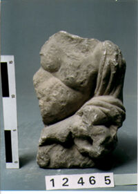 TORSO DI STATUETTA MASCHILE