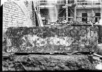 Blocco originale dell'iscrizione funebre di Epophroditus