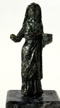 Bronzetto di offerente