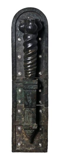 Lucerna votiva con supporto