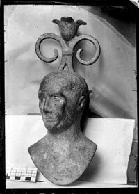 Busto virile in bronzo da Montepagano (Teramo)