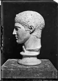 Calco della testa del Discobolo Lancellotti