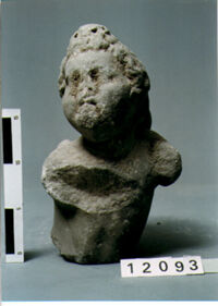 BUSTO DI STATUETTA MASCHILE