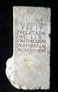 Stele sepolcrale di Florentina