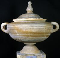 Urna cineraria a vaso